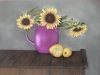 Sunflowers and lemons