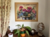 Pansies and Geraniums