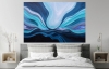 REBIRTH - TEXTURED ABSTRACT 120 X 80CM