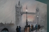 Tower bridge foggy 