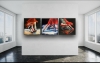 Tango. Dance club. Triptych