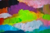 XL Abstract Colourful Landscape 5023