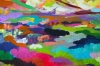 XL Abstract Colourful Landscape 5029