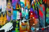 XL City London Abstract Night Lights 5036