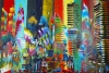 XL City London Abstract Painting 5017