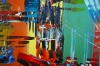 XL City London Abstract Painting 5017