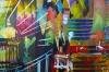 XL City London Abstract Painting 5017