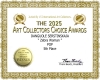 \"Zebra Woman\" Award-Winning Artwork – 5th Place Winner in \"Pop Art\" Category, Art Collectors Choice Awards 2025