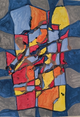 Damaged grid