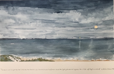 The French coast from Dover.