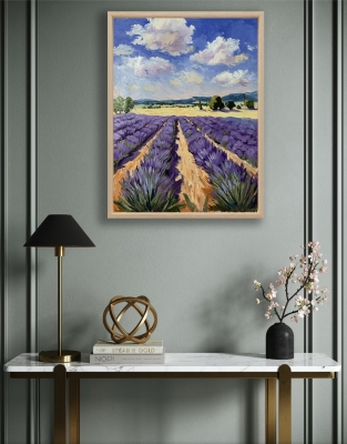 Tuscan Lavender Fields.