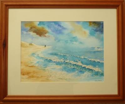 Where the sky meets the sea