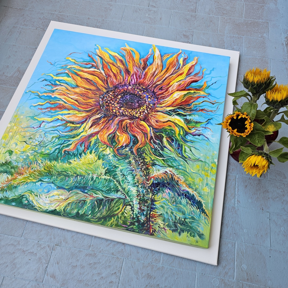 THE SUN IN THE FIELD