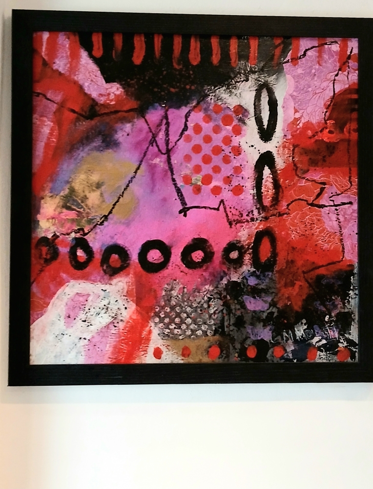 Scarlet abstract 