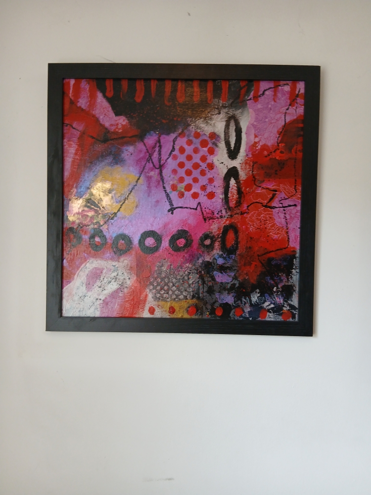 Scarlet abstract 