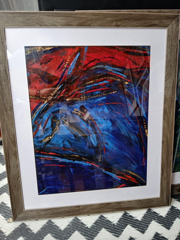 Red on Blue #1