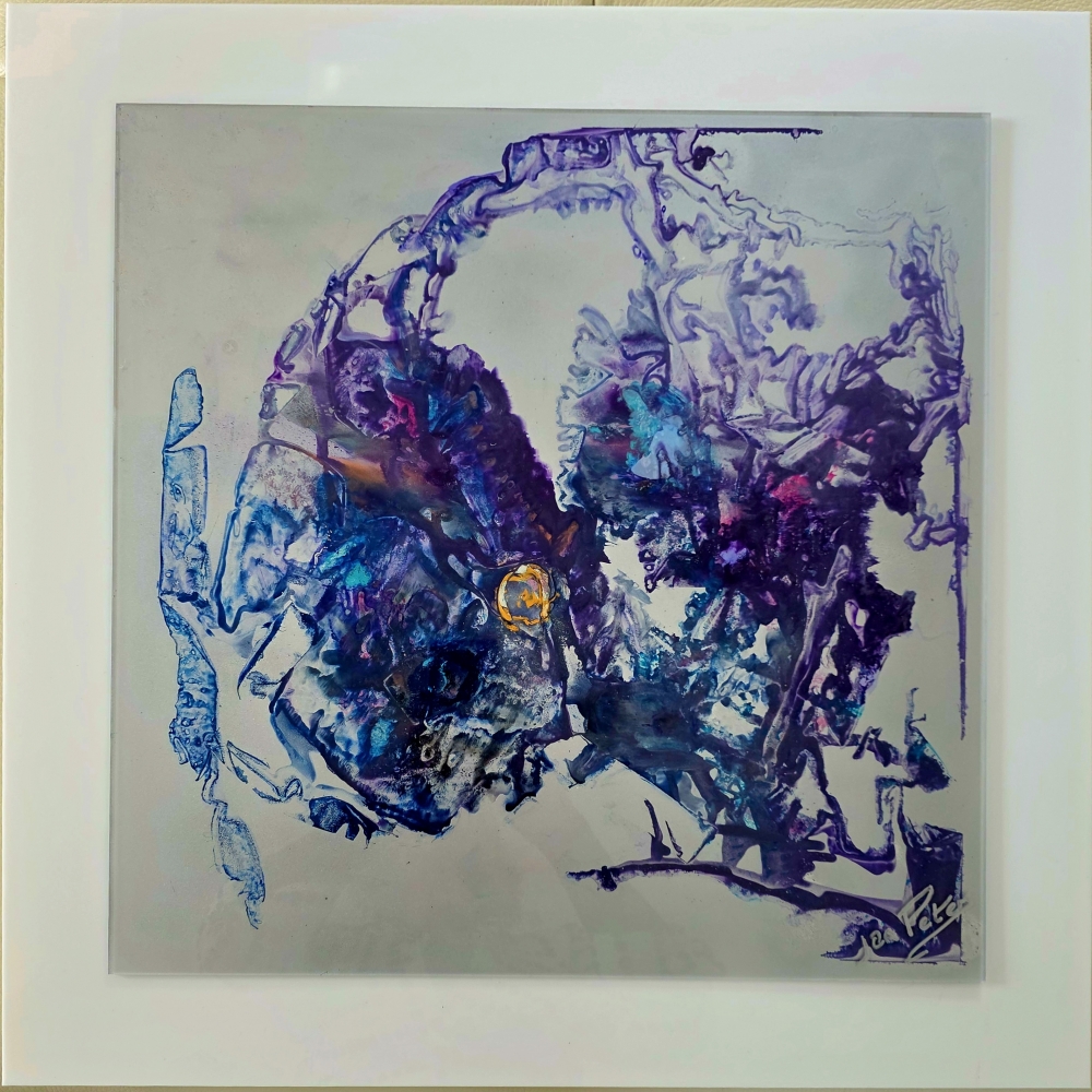 Golden Eye (acrylic glass original)