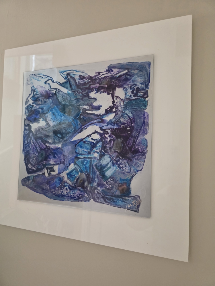 Shimmering Sea ( acrylic glass original)