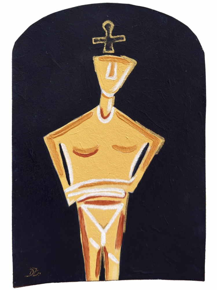 Echoes of Ancients-Cycladic Idol-NIS 005