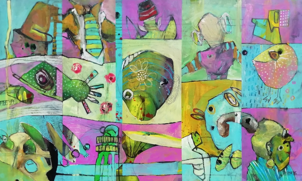 Abstract fragments 8