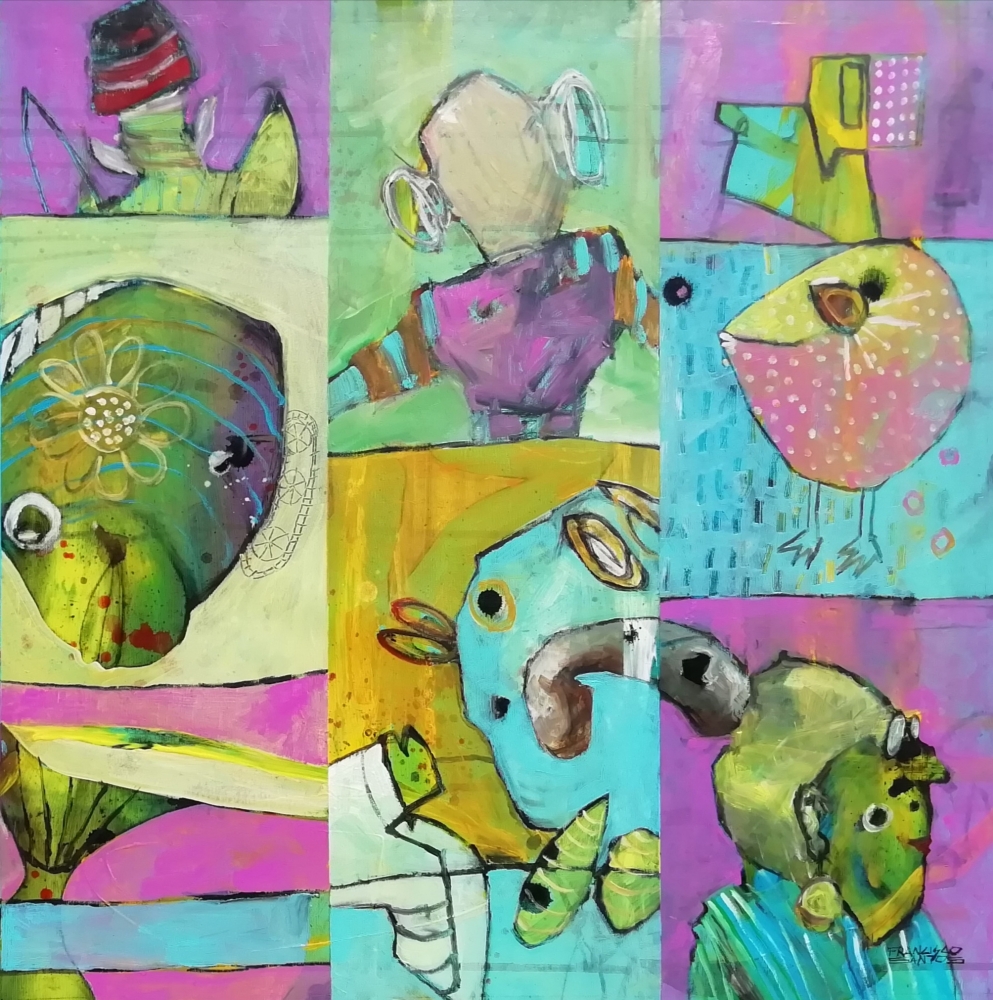 Abstract fragments 8