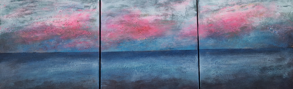 the Lull before the storm. Triptych