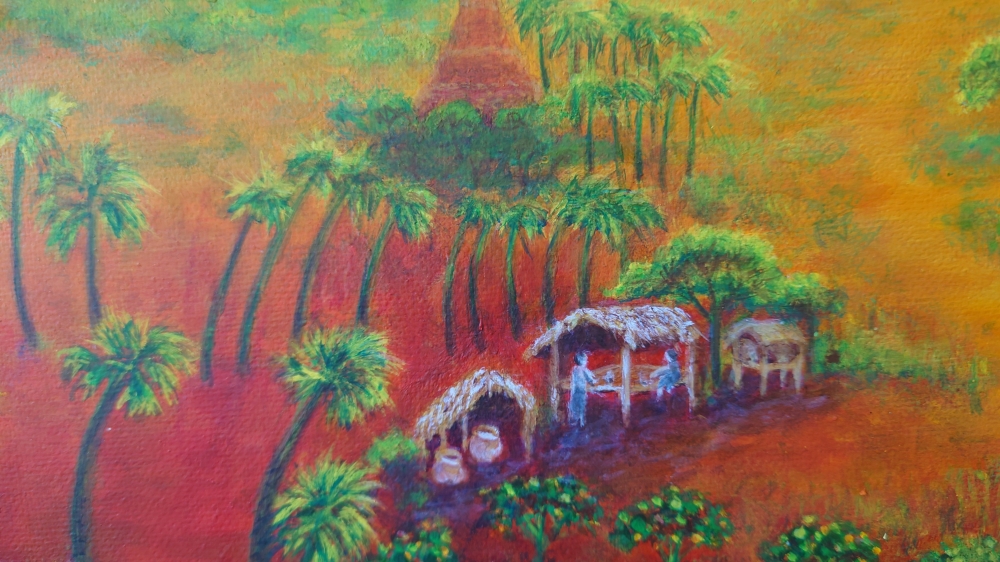 Sunset at Bagan