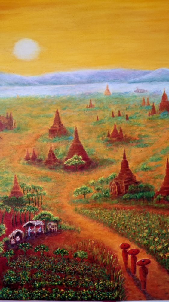 Sunset at Bagan