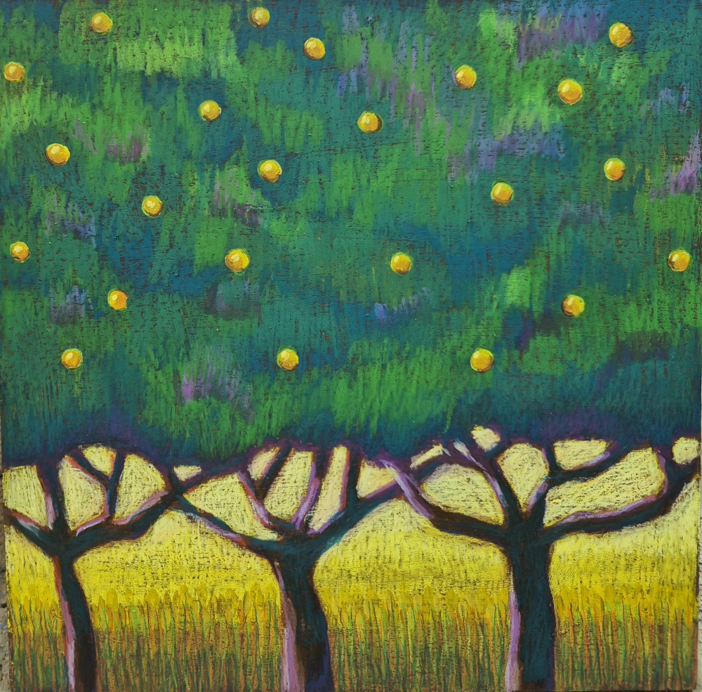 Yellow fruit trees