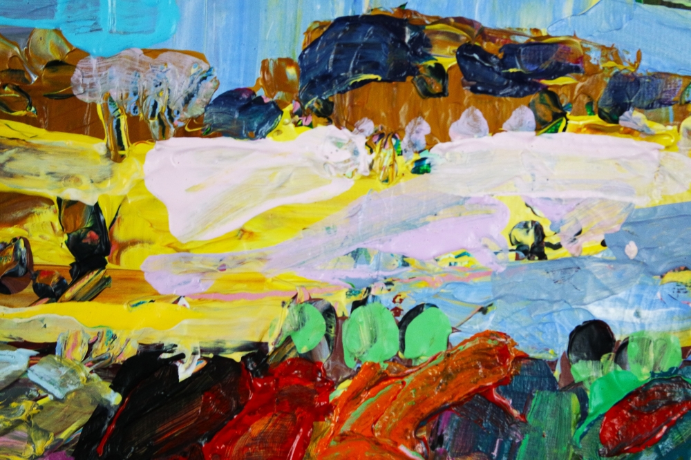 Abstract Colourful Yummy Landscape 5113