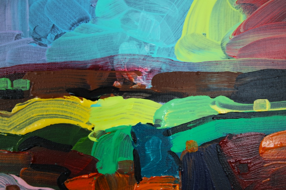 Abstract Colourful Yummy Landscape 5118