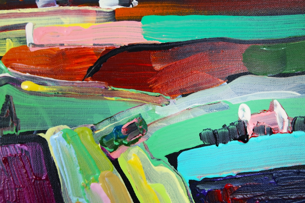 Abstract Colourful Yummy Landscape 5122