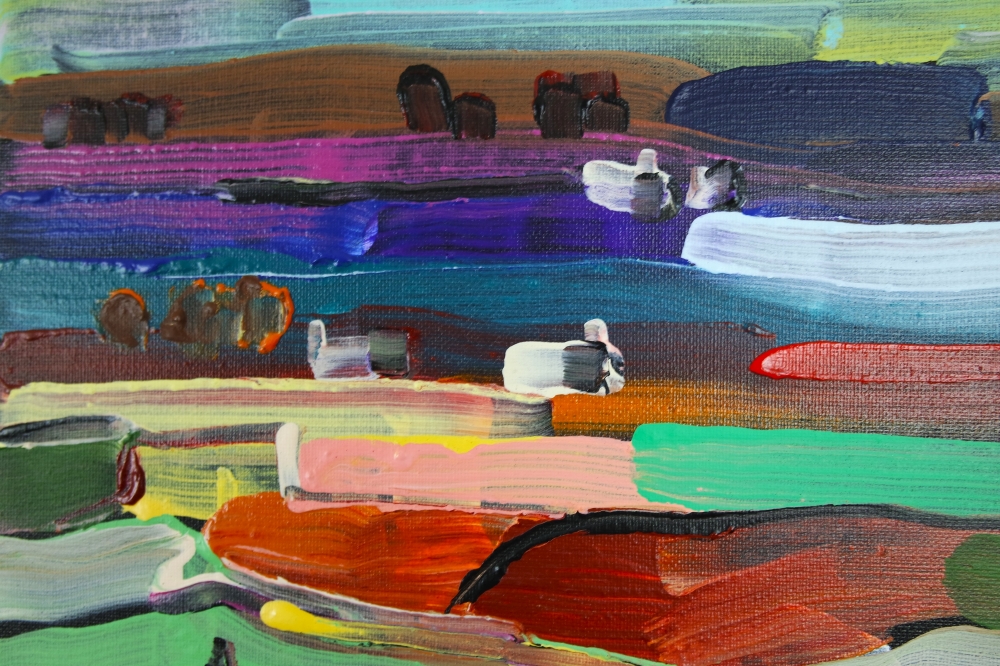 Abstract Colourful Yummy Landscape 5122