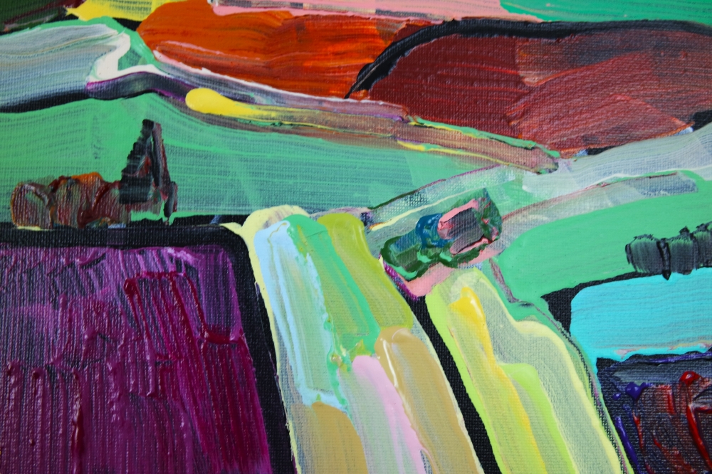 Abstract Colourful Yummy Landscape 5122
