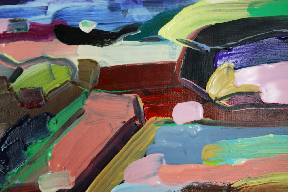 Abstract Colourful Yummy Landscape 5132
