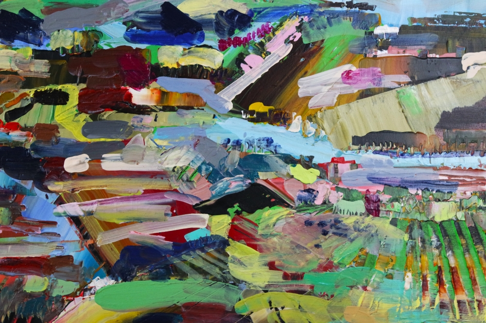 Abstract Fresh Countryside Landscape 5087