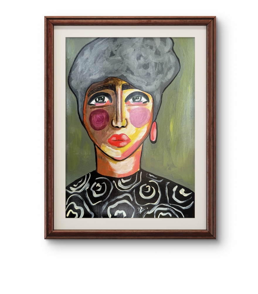Portrait No. 58 – Echo of Embers