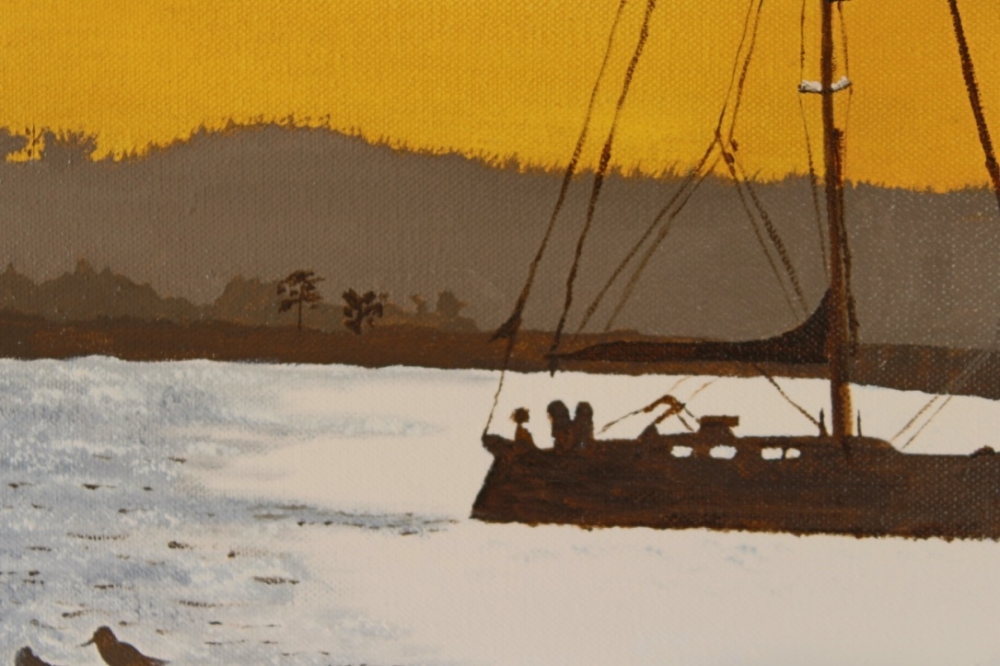 Sailing home