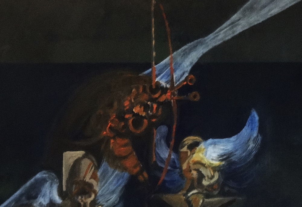 The Menstruation of Mary and Mary Magdalene at the Foot of the Cross