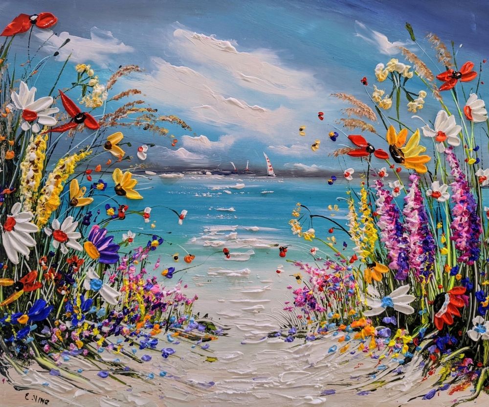 Flowers in love