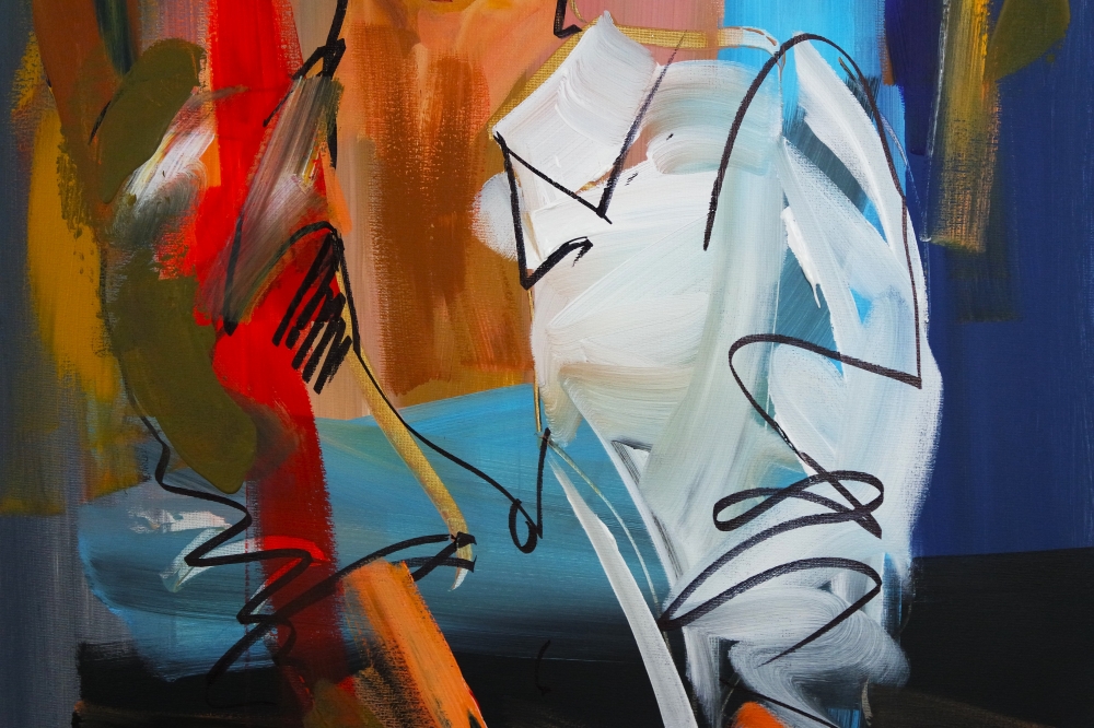 Expressionist Portrait Figure 5104