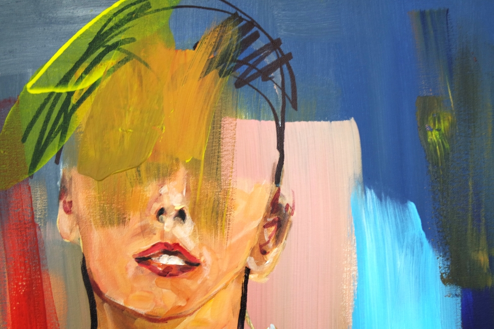 Expressionist Portrait Figure 5104
