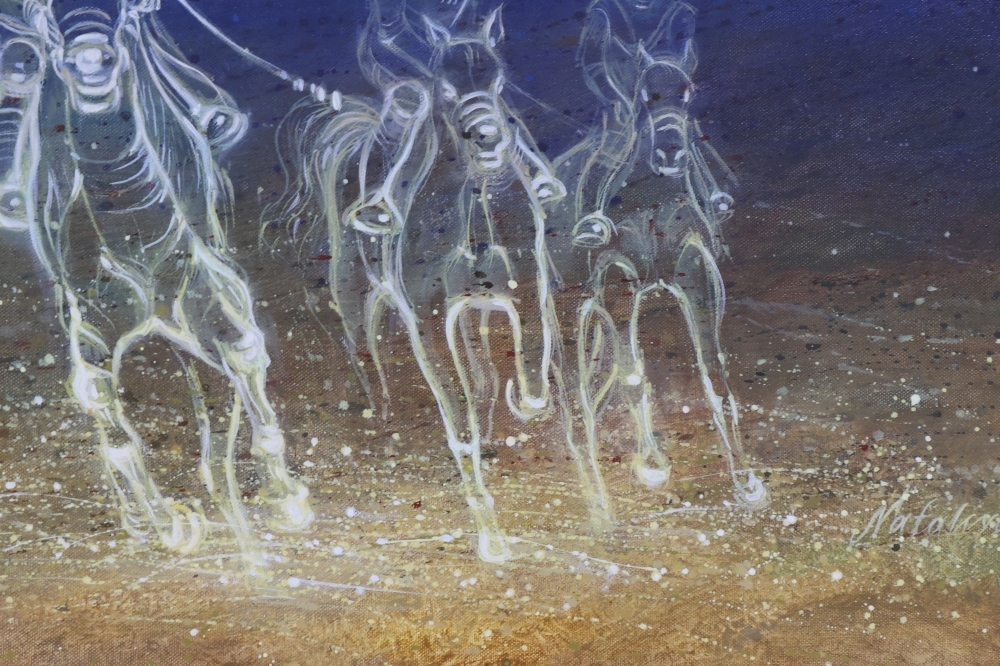 The horses’ race 