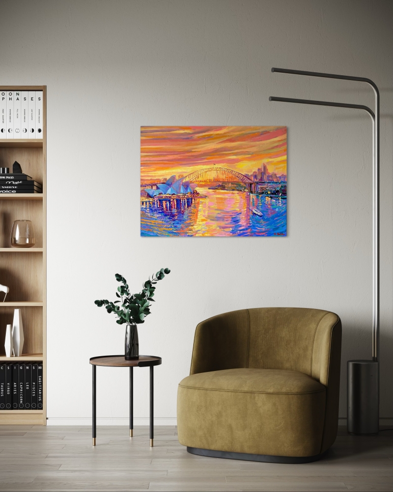 Sydney Harbour at Sunset