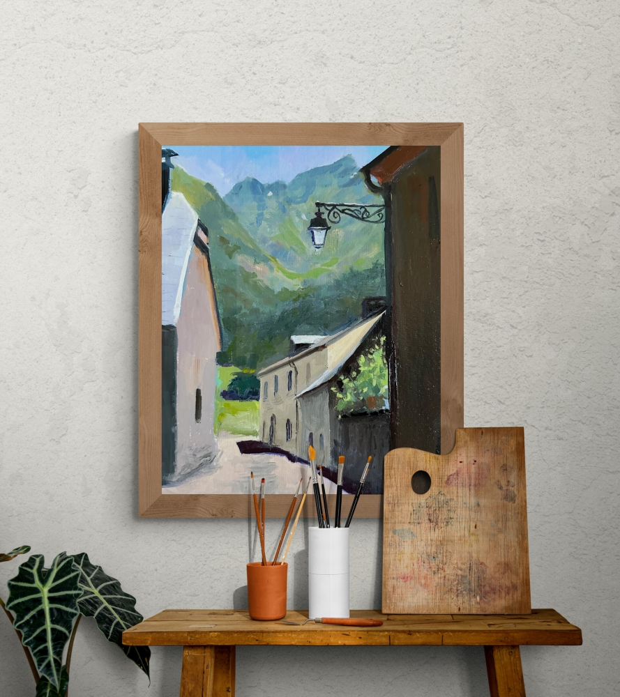 Mountain village