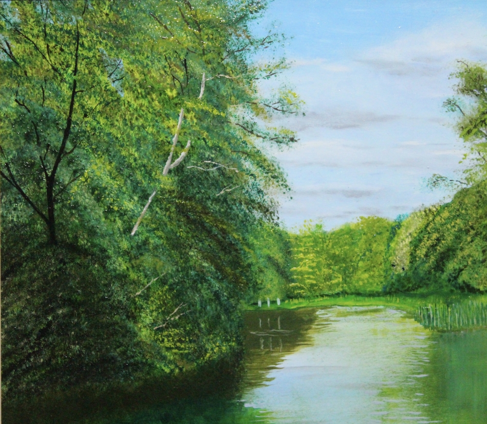 The River Wey at Pyreford 