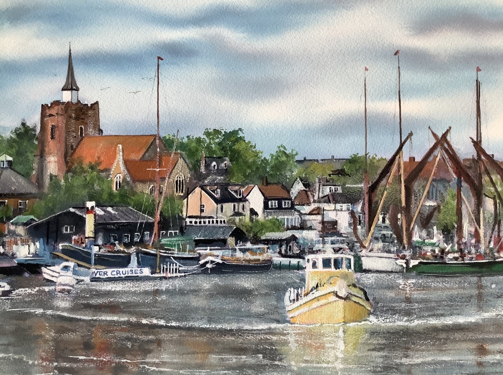 Maldon, out on the river.