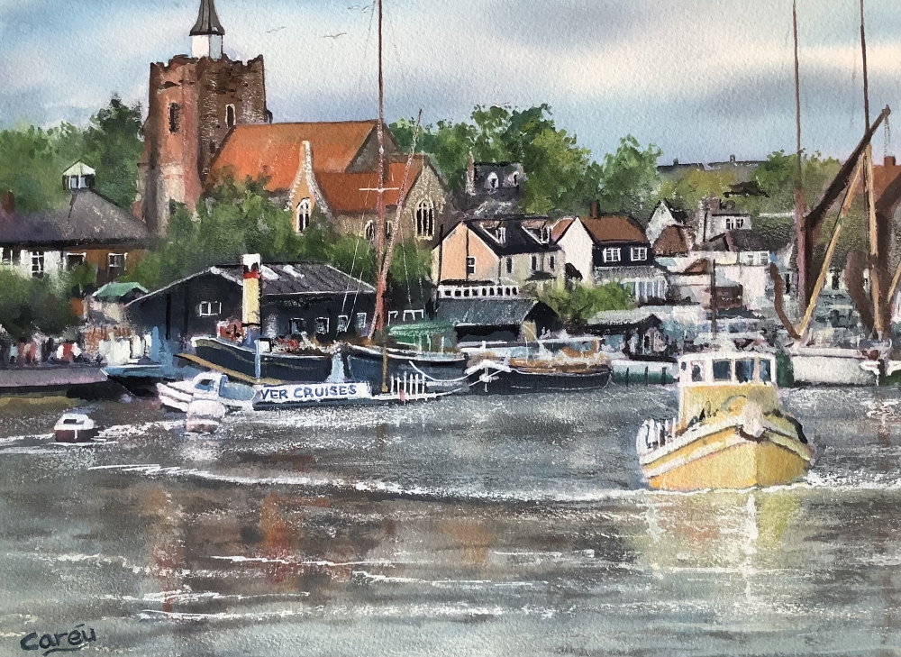 Maldon, out on the river.