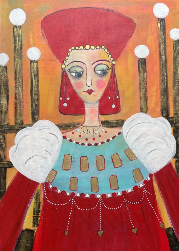 SOLD The Red Queen