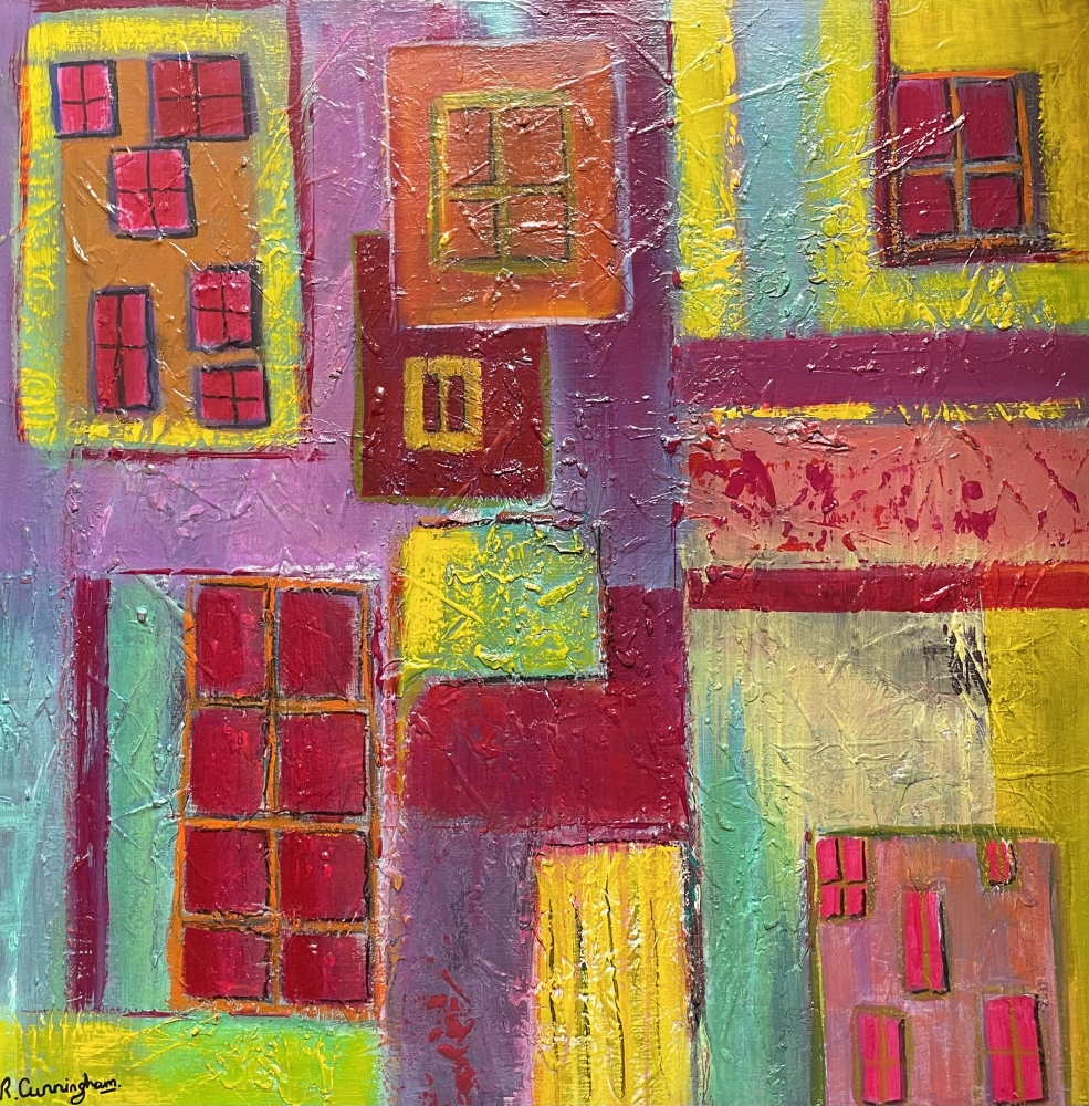 Abstract in colour